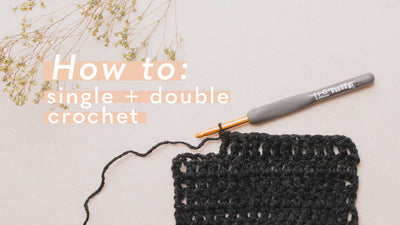 How to Single and Double Crochet