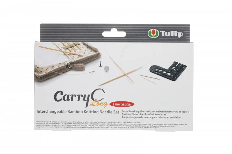 TULIP CarryC Long Fine Gauge Interchangeable Bamboo Knitting