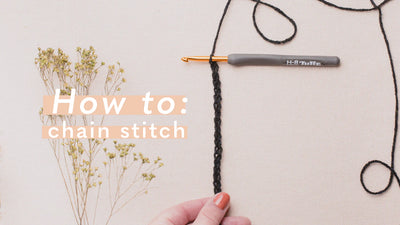 How to Crochet the Chain Stitch