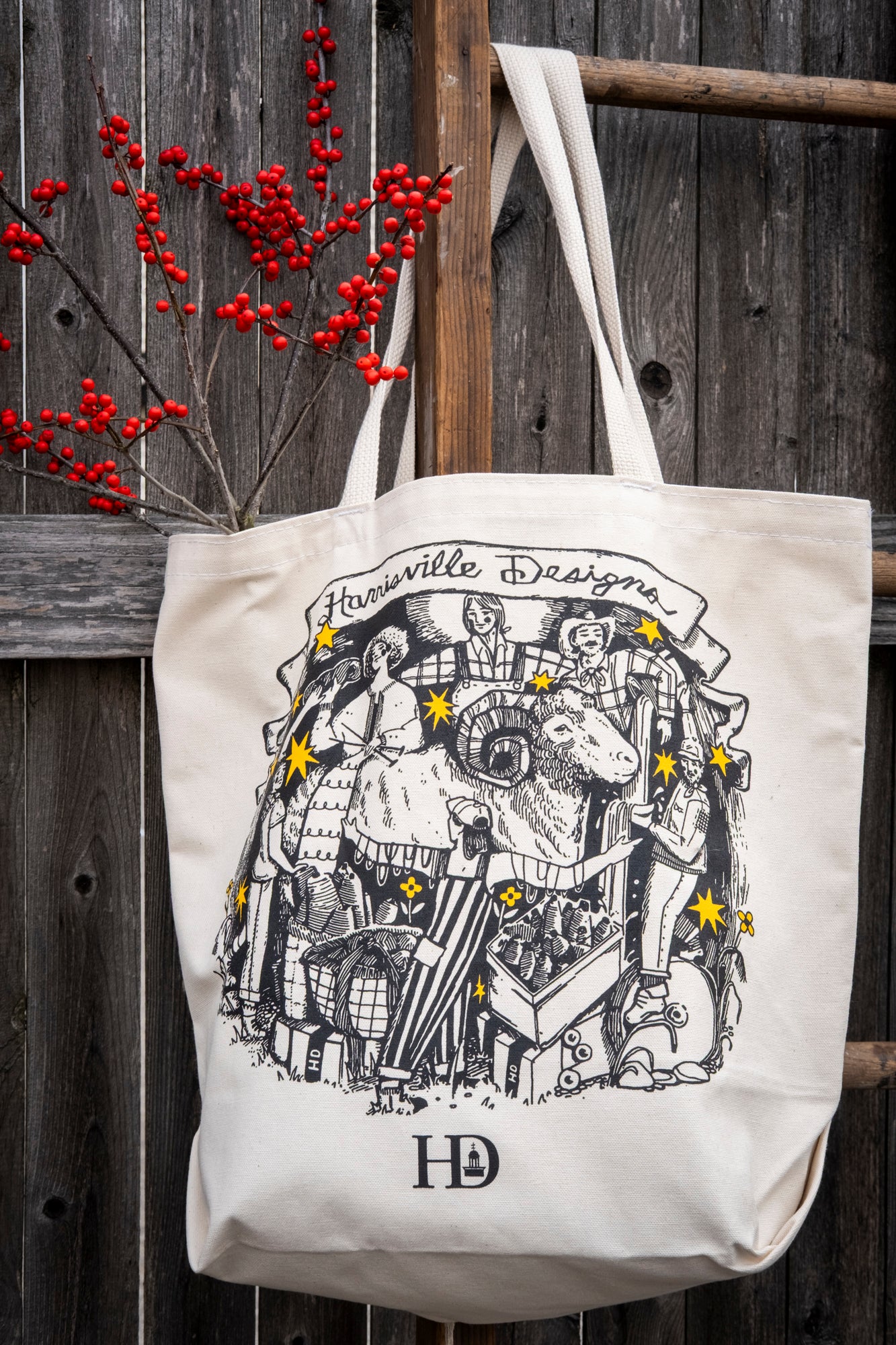 HD Large Canvas Tote