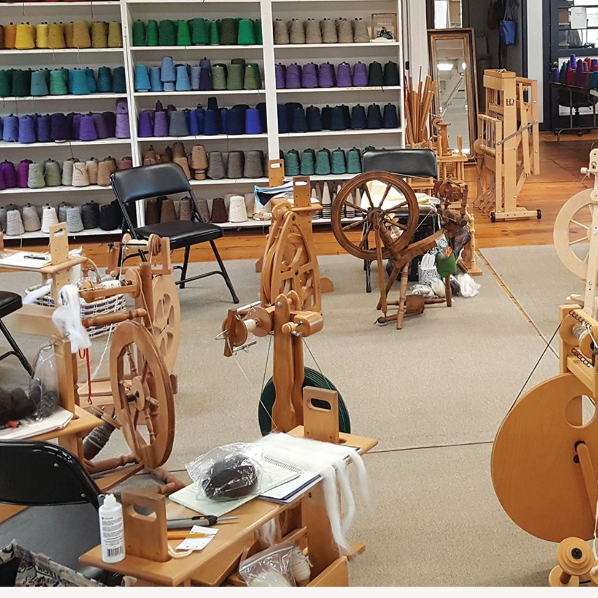 Spinning: From Fleece to Skein with Donna Kay (JUN 27-29)