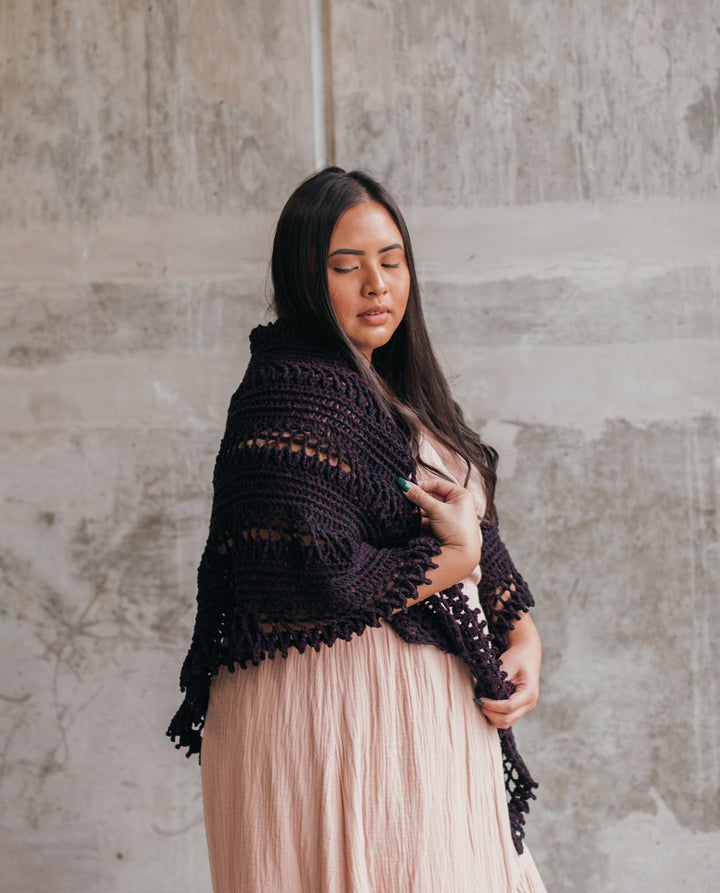 Miruna Shawl – Harrisville Designs, Inc.