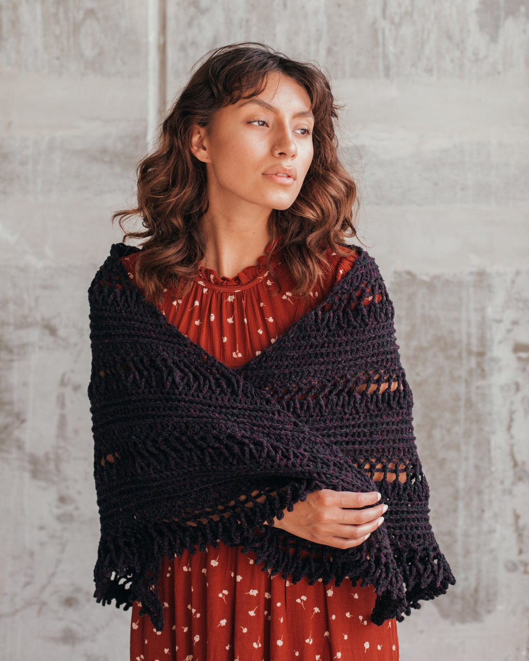 Miruna Shawl – Harrisville Designs, Inc.