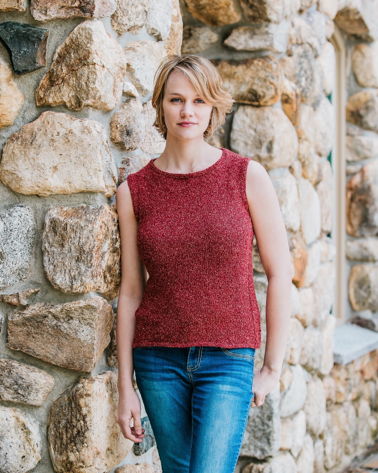 Billhook Tank Knitting Pattern - Harrisville Designs – Harrisville ...