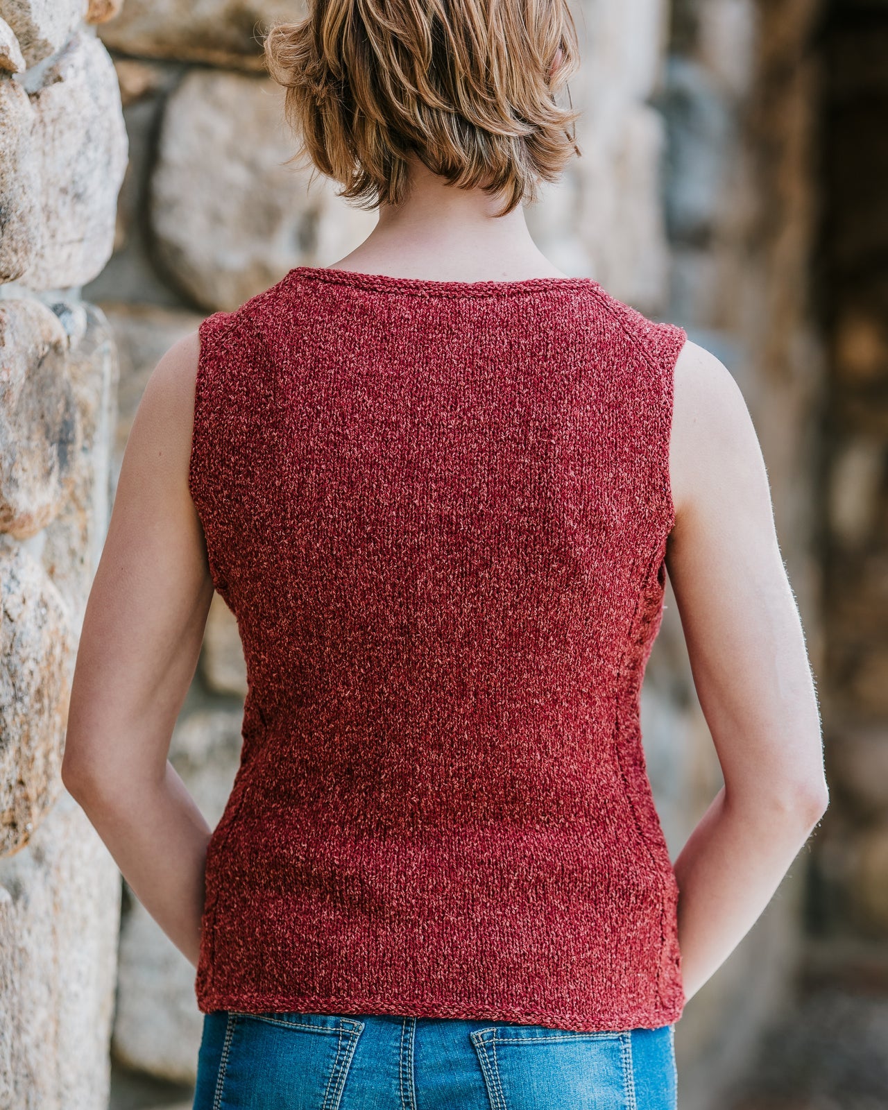 Billhook Tank Knitting Pattern - Harrisville Designs – Harrisville ...