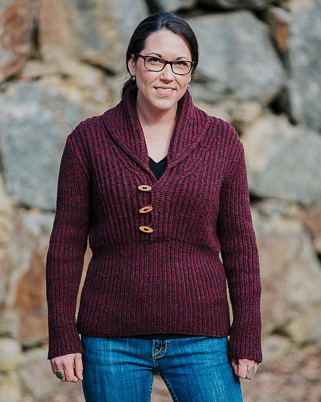 Hutchinson Henley Knitting Pattern - Harrisville Designs