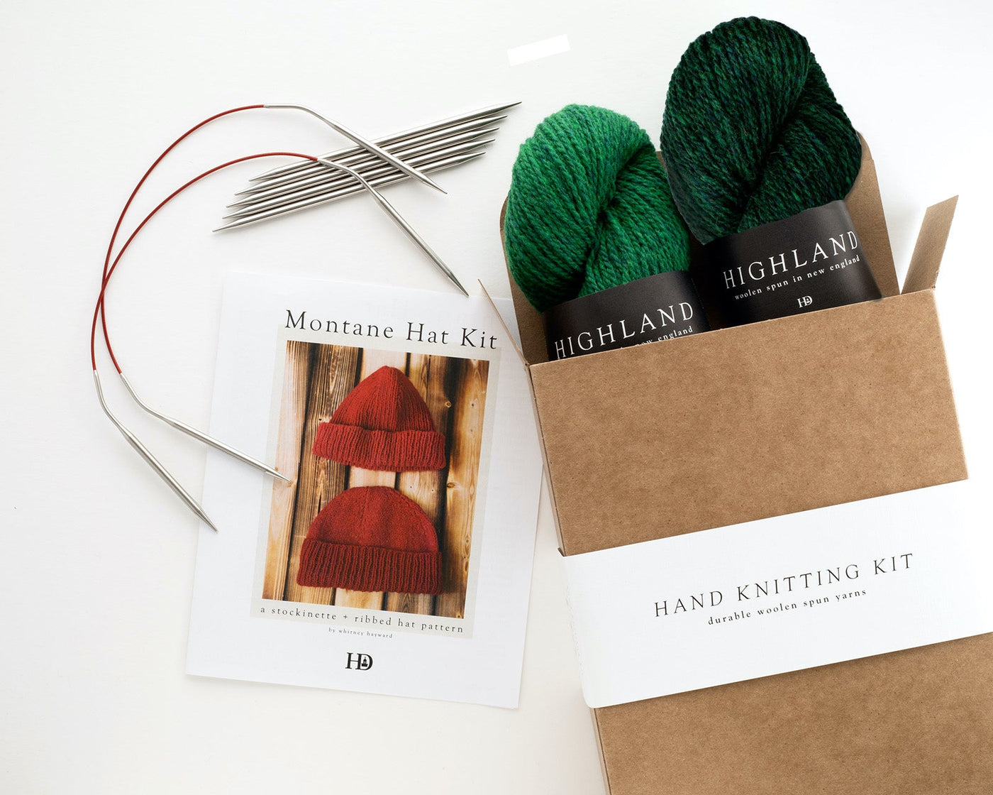 Hand Knitting Kit - Montane Hat