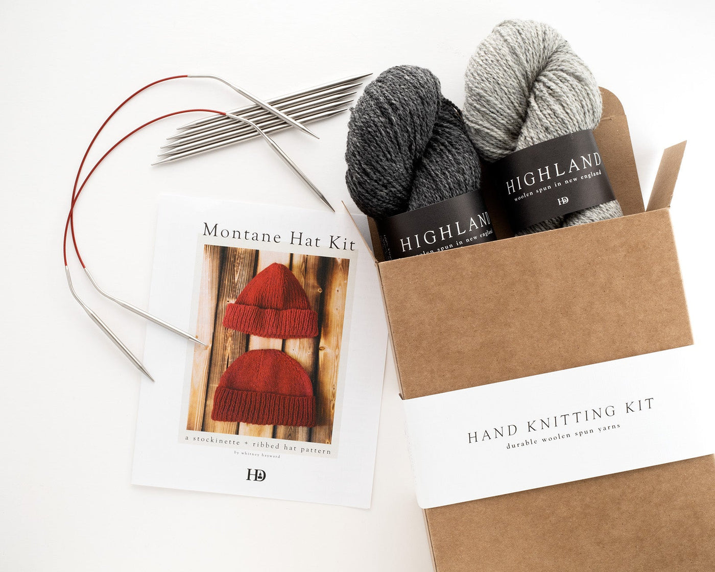Hand Knitting Kit - Montane Hat