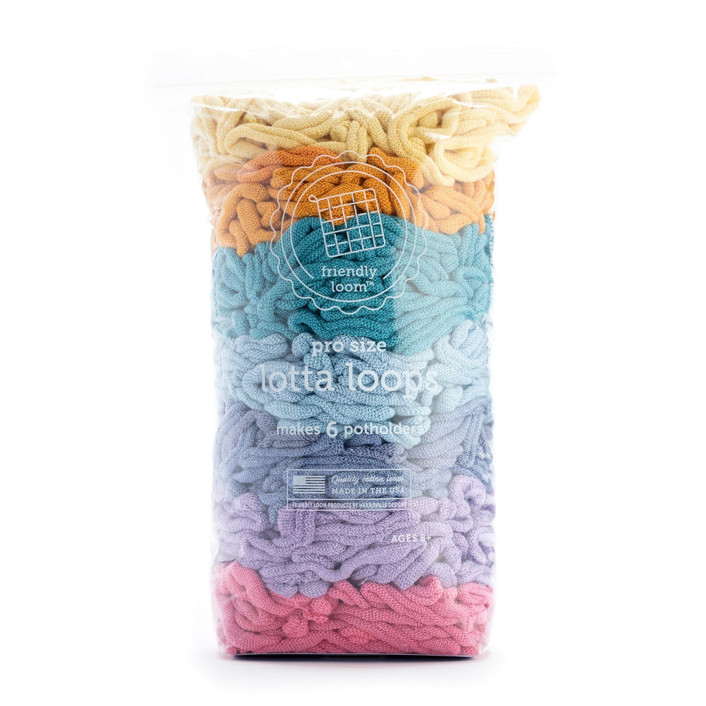 Pick a Color, Any Color – Harrisville Potholder Pro Loom Loops