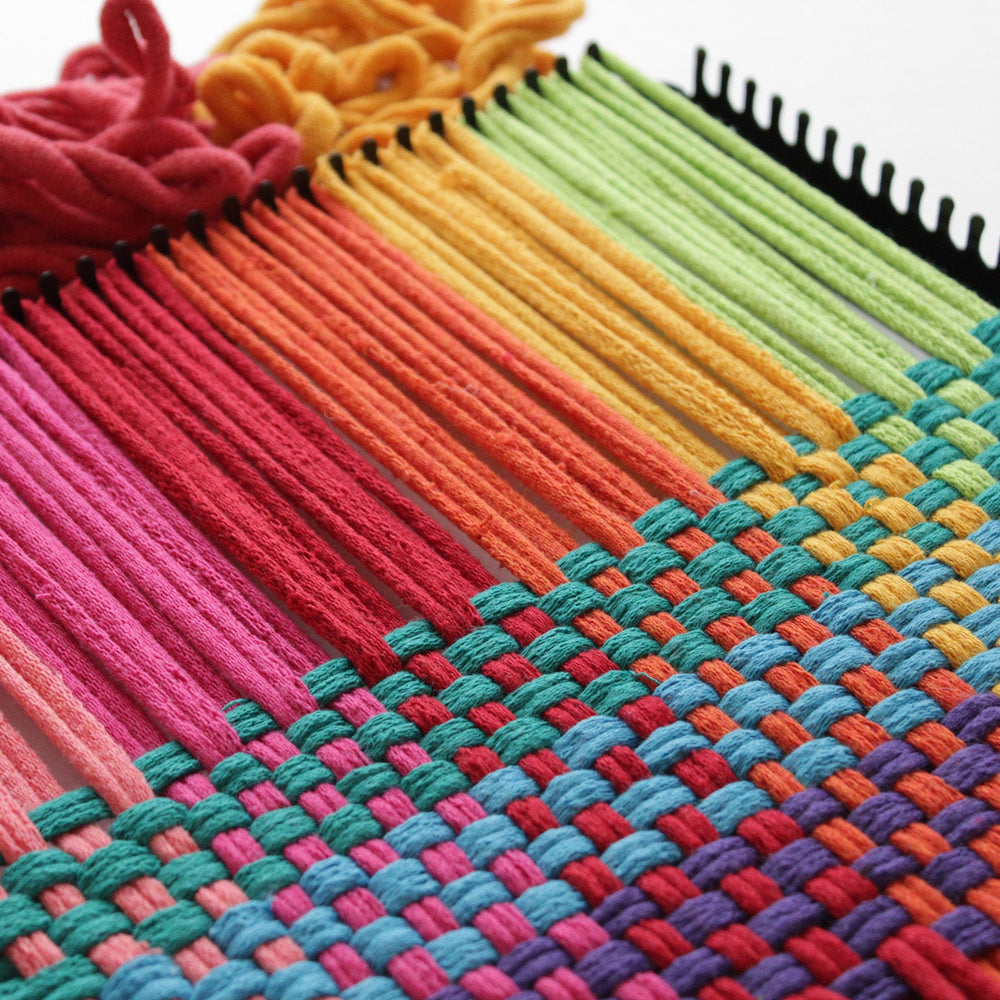 Anelli Cotone Friendly Loom - 17,8 Cm, Per Presine 15x15 Cm, Fatto USA - Foto 6